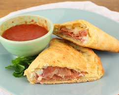 Ham and Cheese Calzone